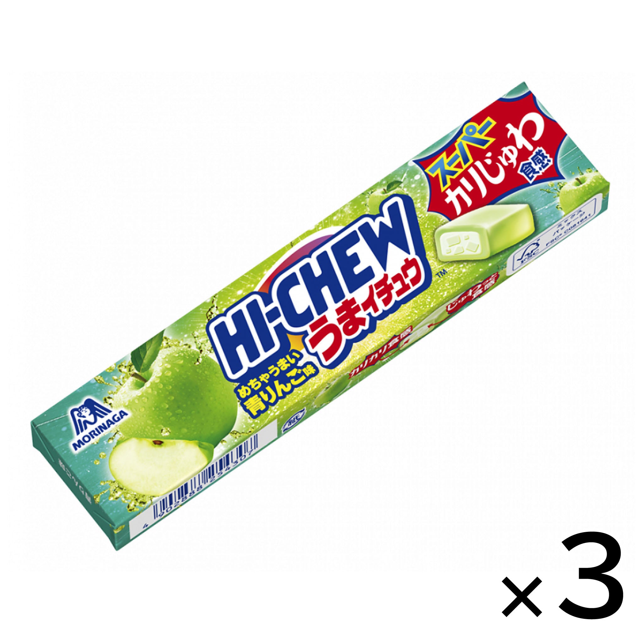 Morinaga Seika Hi-Chew Green Apple【3 Set】